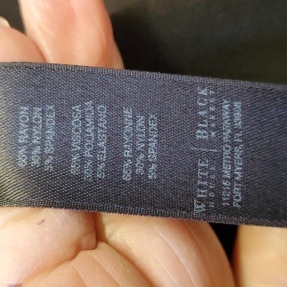 Leggings, white house black market size XL regular. Black. Stretch. - Picture 6 of 7